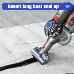 Schroefvormige klitvrije borstel - voor Dyson Steelstofzuiger V7,V8,V10,V11,V15(Niet compatibel met de V15 Detect Absolute) - Universele Stofzuigermond — thumbnail 3