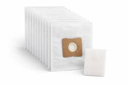 KLeanburg Stofzuigerzakken geschikt voor Bestron D0013S – Microvezel – 10 stuks incl. filter — thumbnail 2
