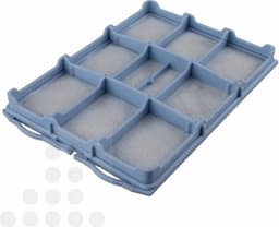 SQOON® Microfilter geschikt voor Bosch Siemens stofzuigers - Gelijk aan model: VZ01MSF - Vervangt o.a. BBZ153HF - Voor optimale filtering van fijne stofdeeltjes — thumbnail 2
