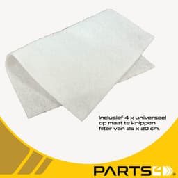 40 Stofzuigerzakken PARTS4® geschikt voor Nilfisk Select / Power -incl. 4 filters- | Made in Europe | Passend in o.a. Nilfisk Select, Select Parket, Select Petcare & Nilfisk Power P10, P20, P40 — thumbnail 2