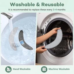 PolkaHome® Vervangende Mop Pads – 4-pack, Geschikt voor iRobot Roomba Combo J7+/J7 en j9+ – Mopdoeken / Dweildoeken / Vervangende Doeken / accessoires en onderdelen — thumbnail 3
