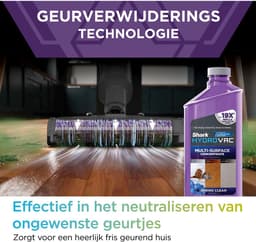 Shark HydroVac 3-in-1 Vloerreiniger met Snoer - Stofzuigen, Dweilen en Zelfreiniging - Steelstofzuiger met Dweilfunctie - Wet & Dry Dweilapparaat - WD100EU — thumbnail 5
