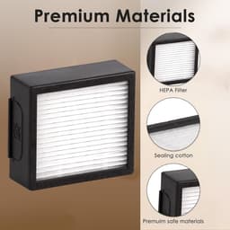 4 Stuks - Hoogefficiënt Filter Set geschikt voor iRobot Roomba Combo j7 ,Combo j7 plus en Combo j9 - Stofzuiger onderhoud en reinigings accessoires — thumbnail 3