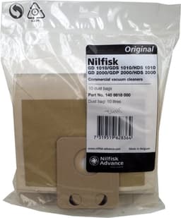 Nilfisk Thor - Papieren Stofzakken - 10 st — thumbnail 4