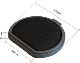 2 filterkatoen + 2 filterfilterset-geschikt voor AEG FX9 stofzuigeraccessoires — thumbnail 2