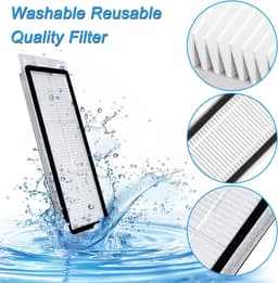 Accessoires reserveonderdelen Geschikt voor Xiaomi Roborock S6 S60 S65 S5 Max S5 S50 S51 S55 stofzuiger, 2 hoofdborstels, 6 Hepa-filters, 4 zijborstels, 1 reinigingsgereedschap, 1 schroevendraaier — thumbnail 4