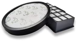 Set van 2 Rowenta Compact Power Cyclonic Filter Vervangende Filter Accessoires ZR006001-Professioneel filterpapier met siliconen afdichting, Hoogwaardig milieuvriendelijk materiaal-Verwijdert 99,98% stof-Geschikt voor RO7681EA & Silence Force modelle — thumbnail 2