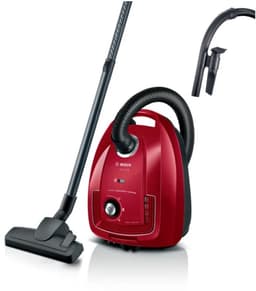Bosch BGB38RD2 Serie 4 - Stofzuiger met zak - Rood — thumbnail 1