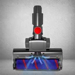 Vervangende onderdelen voor zachte roller-stofzuigerkop Geschikt voor Dyson v7 v8 v10 v11 v15 Animal Cyclone Absolute Fluffy Motorhead hardhouten vloer stofzuigeropzetstuk met 4 LED-lampjes [2025] Bal/slank type niet compatibel — thumbnail 3
