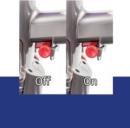Multaparts® trigger lock / schakelaar vergrendeling geschikt voor Dyson | Geschikt voor Dyson V6, V7, V8, V10, V11 | Vergrendel de aan/uit schakelaar met één draai aan de knop | Voorkomt vermoeide handen, ideaal bij handproblemen — thumbnail 3