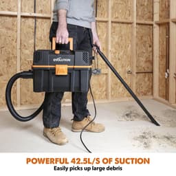 EVOLUTION - Evolution nat- en droogstofzuiger - IPX4 - 15 LITER - 1000W - 7KG — thumbnail 5