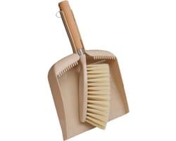 Mini Stoffer Set - Bureau Reiniger - Bureau Schoonmaken - Lichtgewicht Ontwerp - 32 cm Lengte - Beige