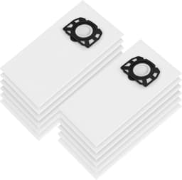 12 stuks stofzuigerzakken-geschikt voor Karcher WD2 Plus stofzuigerzakken-duurzame nat- en droogstofzuigerzakken voor Karcher WD 3 accu- KWD 1, 2, 3-WD 3.200 tot WD 3.800 M- SE 4001 4002 — thumbnail 1