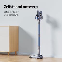 Draadloze Steelstofzuiger - Lichtgewicht Stofzuiger - Huis Snel Schoon - 23kPa Zuigkracht - 35 Min Looptijd - Blauw — thumbnail 4