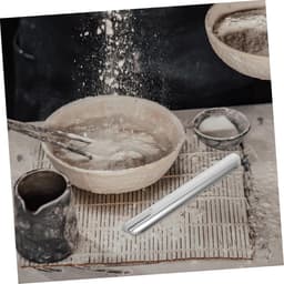 Kruimelveger Tafel - Kruimelverwijderaar Serveer - Snel Tafels Schoonmaken - Ergonomische Handgreep - 153 cm - Zilver — thumbnail 2