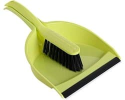 Mini Stoffer en Blik - Kleine Bezem Set - Tafel Schoonmaken - Zachte Borstelharen - 50 Grams - null