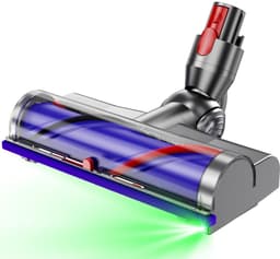 BLOSSOM Stofzuigerborstel - Aangedreven Zuigmond Geschikt voor Dyson Steelstofzuiger V8/V10/V11/V15/G5 - Turbo Borstel - Vloerzuigmond - Blauw — thumbnail 1