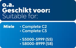 10x Dparts stofzuigerzakken en 1 HEPA filter geschikt voor Miele GN - met motorfilter - HyClean 3D Efficiency - Complete C2 C3 - S5000-5999 (S5) - S8000-8999 (S8) - hepafilter stofzuigerfilter SF AA 50 Active AirClean uitblaasfilter — thumbnail 3