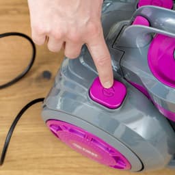 TZS First Austria Stofzuiger - Zakloze Stofzuiger - 800W - Vacuum Cleaner Zakloos - Sterke Zuigkracht - Roze — thumbnail 3