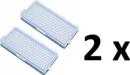 2 × vervangingsfilter compatibel met Miele stofzuiger. Vervanging van hoge kwaliteit. Origineel catalogusnummer: SF-AA 5. Miele Compact C1 - C2 - C3 - S4000 - S5000 - S6000 - S8000 - Miele Cat & Dog 5000 - S4 - S5 en andere modelen... — thumbnail 1