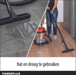 Dual Power accu stofzuiger nat-droog POWDP6040 - 20V draadloze stofzuiger - 20l tank - zonder accu en lader - met 1 acc. — thumbnail 3