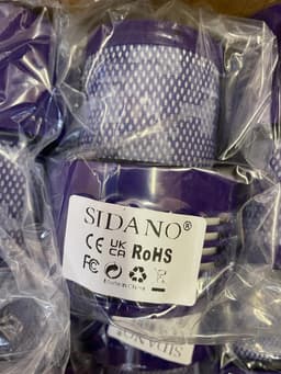 SIDANO® HEPA filter - geschikt voor Dyson V10, SV12 stofzuigers - (3 filters + borstel) — thumbnail 3