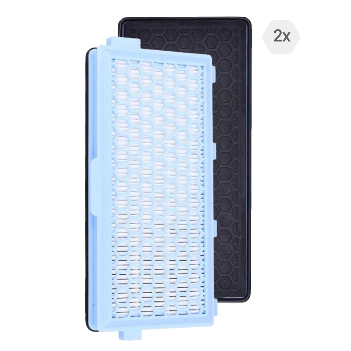 BukkitBow - Hepa Filters voor Miele Classic Compact C1/C2/C3 - Vervang Filter - Set van 2 Stuks — afbeelding 1