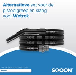 SQOON® Stofzuigerslang Geschikt voor Wetrok Durovac / Comfort – Vervangt 41640 — thumbnail 3