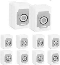 6 stofzuigerzakken geschikt voor iRobot Roomba i7 i7+ i3 i3+j7 J7+S9 S9+Clean Base, stofzuiger afzuigstation, vervangende stofzakken zakken, grote capaciteit, reservezak, stofzuigerzakken, past perfect — thumbnail 1