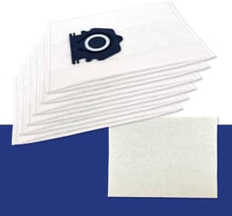 Multaparts® stofzuigerzakken geschikt voor Miele CO & TU -6 stuks + 1 filter- | Made in Europe | O.a. geschikt voor Miele type CO 12557080 & TU 12557060 | Te gebruiken in Miele Guard L1, Guard M1, Guard S1 — thumbnail 4