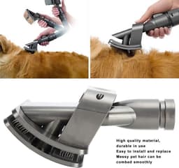 Grooming Borstel Stofzuiger - Vervanging Lang Harige Huisdieren - Geschikt V6 V7 V8 V10 V11 - Reiniging Borstelkop — thumbnail 2