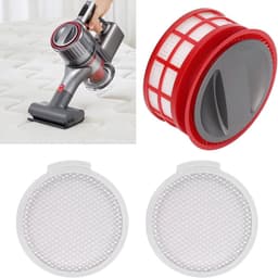 Filter Kit voor Stofzuigers - Hoge Efficiëntie Pre en Post Filters - Set van Filters voor Optimale Reiniging - Stofzuiger Accessoires Set met H7 Compatibiliteit — thumbnail 4