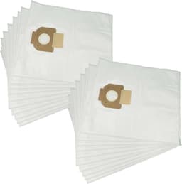 vhbw 20x stofzakken, compatibel met Nilfisk-Alto Attix 350, Attix 360 2M, Centix 60, Attix 8 Gallon, Attix 3, IVB 3 stofzuigers – 49,2 cm x 37,5 cm wit — thumbnail 4