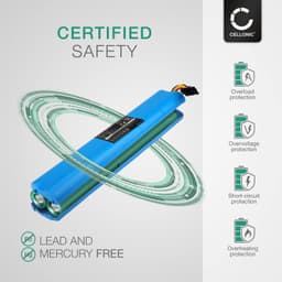 Stofzuigeraccu - 3000mAh - 12V NiMH — thumbnail 5