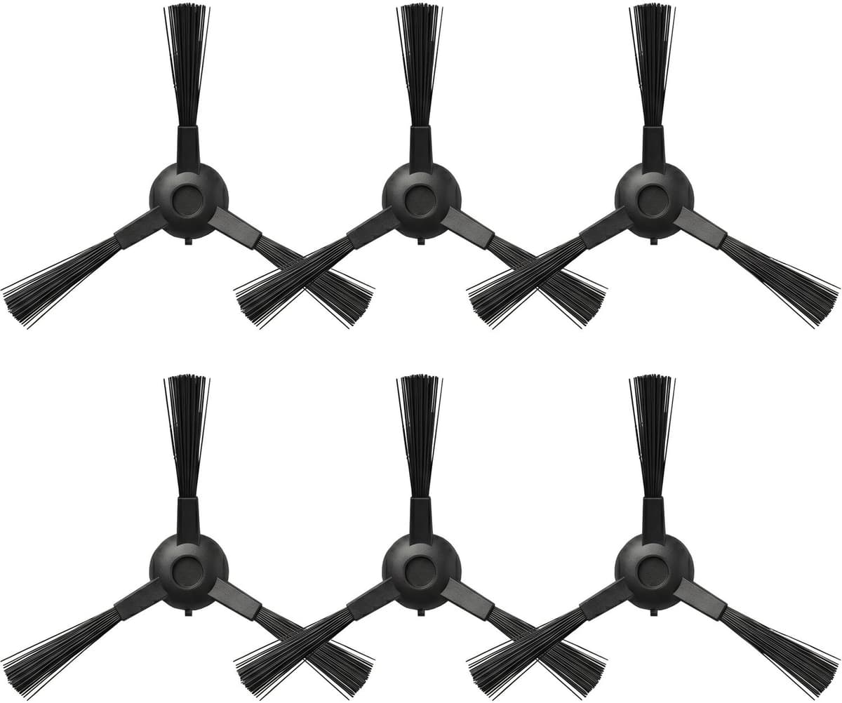 6 stuks zijborstels - Siliconen - Laag geluidsniveau — afbeelding 1