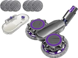 2-in-1 Dweil Opzetstuk voor Dyson Steelstofzuiger - Elektrische Mop met Watertank - Geschikt voor V7, V8, V10, V11 & V15 - Nat & Droog Reinigen - Met Verwijderbare Dweilpads — thumbnail 3