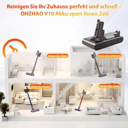 Vervangingsaccu voor Dyson V10 met Accessoires — thumbnail 5