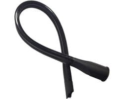 Lange verlengstuk voor platte zuigmond, accessoires, flexibele kierenzuigmond, lange flexibele kierenzuigmond voor alle stofzuigers met 35/32 mm aansluiting voor reiniging onder meubels