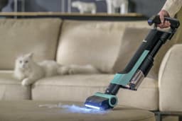 Hoover HF201P 011 Steelstofzuiger Batterij/Accu Droog EPA Zakloos 1 l 195 W Blauw — thumbnail 5