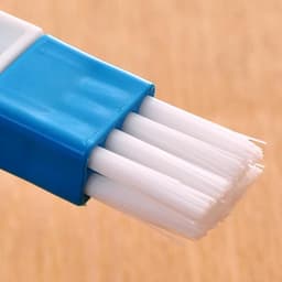 Groefreiniger - Spleetreiniger Borstel - Kieren Schoonmaken - Afneembaar Stofbakje - 1 stuks - Blauw — thumbnail 5