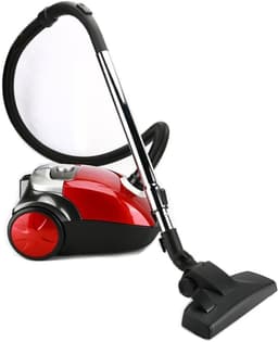 Cilinderstofzuiger Zak - Stofzuiger met zak - Huis Reinigen - Instelbare Zuigkracht - 4 Liter Capaciteit - Zwart — thumbnail 1