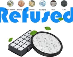 2 stuks filter voor Rowenta RO7 Silence Force Cyclonic RO72XX- X Trem Power Cyclonic RO72XX-onderdelenset voor stofzuigers- accessoires voor compacte elektrische stofzuigers — thumbnail 4