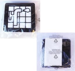 3 sets filters - Voor Philips 2000 Series XB2022 XB2023 XB2042 XB2062 XB2122 XB2123 XB2125 XB2142 - Vervangende stofzuigerfilterset voor wasbare - herbruikbare filters met eenvoudige installatie — thumbnail 2