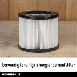 Powerplus - Yellow - POWX3265 - Geborsteld - Stofzuiger - tapijtreiniger - nat-droog 1600W 20L — thumbnail 2