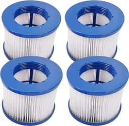Opblaasbare filterpatronen Geschikt voor spa's, jacuzzi's en zwembaden; laminaire stromingsfilter. (4-pack) — thumbnail 1