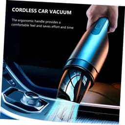 Draagbare Stofzuiger - Handstofzuiger Auto - Auto Interieur Reinigen - Snoerloos Ontwerp - 685 Gram - Zwart — thumbnail 4