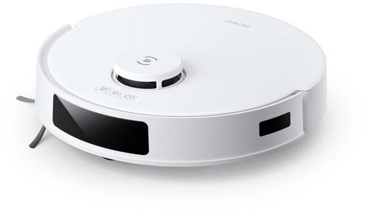 ECOVACS - DEEBOT N20 - Robotstofzuiger met dweilfunctie - 8000 Pa zuigkracht- Zelfreinigende Robotstofzuiger met Warmwater – Dweilsysteem - Automatisch Leegstation - Geschikt voor dierenharen — afbeelding 1