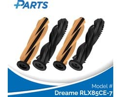 Dreame RLX85CE-7 Borstels (4 Stuks, Plus.Parts® alternatief voor RMB13)