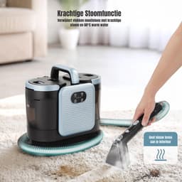 MIRA® Tapijtreiniger machine - Tapijtreiniger - Tapijtreiniger apparaat - Blauw/Zwart - ‎‎32cm x 19cm x 32cm — thumbnail 5