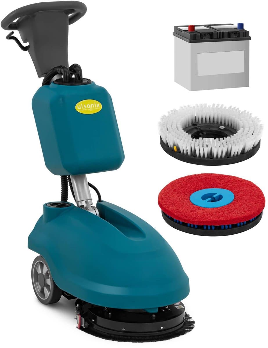 Accu schrobzuigmachine - 35 cm - 1500 m²/u - handmatige bediening - ulsonix — afbeelding 1